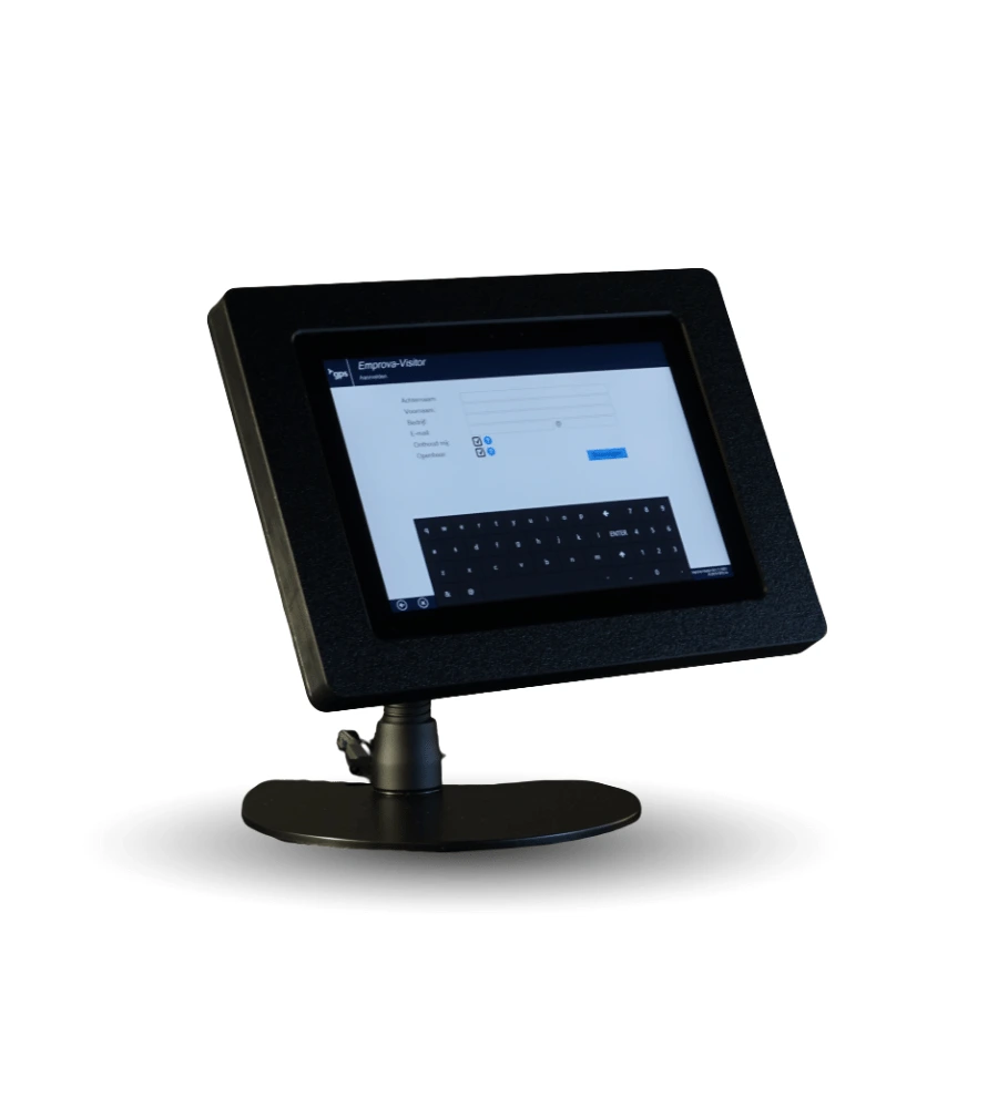 bezoekersregistratie van GPS Emprova